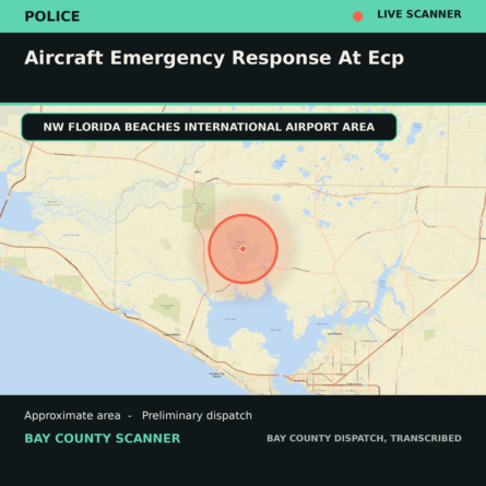 Map: Aircraft Emergency Response at ECP