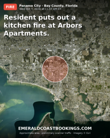 Map: Resident puts out a kitchen fire at Arbors Apartments.