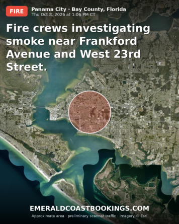Map: Fire crews investigating smoke near Frankford Avenue and West 23rd Street.
