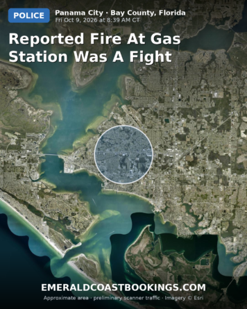 Map: Reported Fire at Gas Station Was a Fight