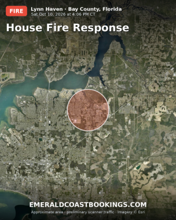 Map: House Fire Response