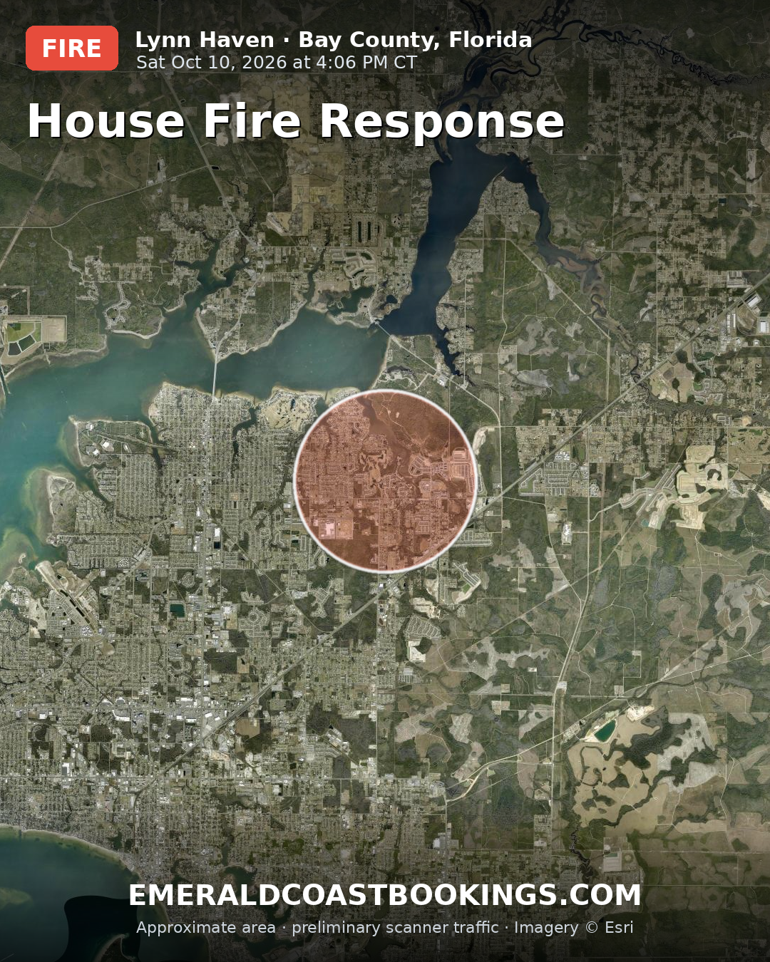 Map: HOUSE FIRE RESPONSE