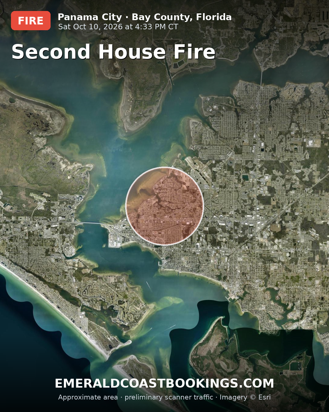 Map: SECOND HOUSE FIRE