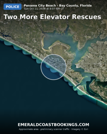 Map: Two More Elevator Rescues