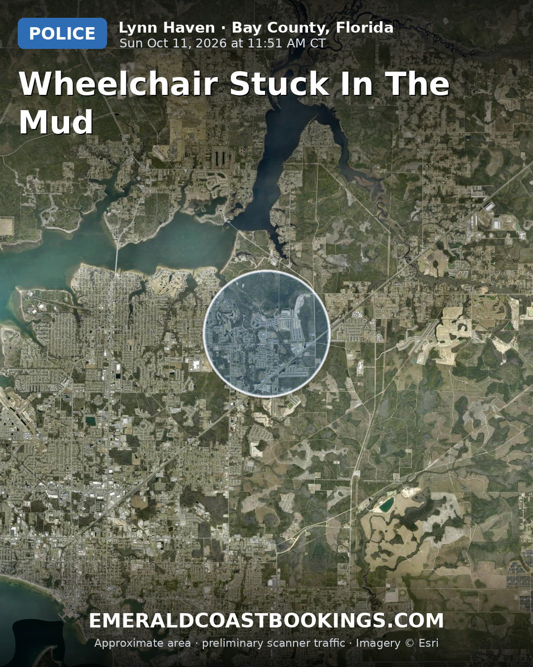 Map: WHEELCHAIR STUCK IN THE MUD