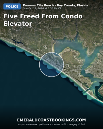 Map: Five Freed from Condo Elevator