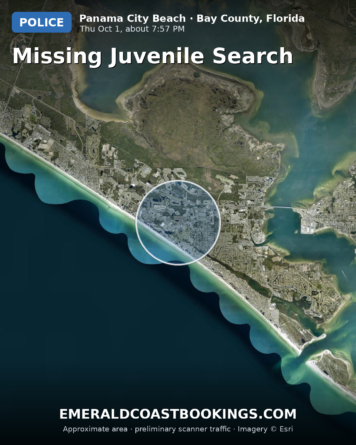 Map: Missing Juvenile Search