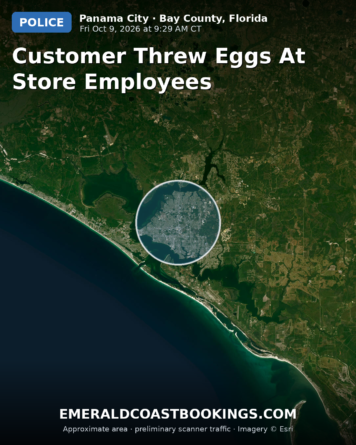 Map: Customer Threw Eggs at Store Employees