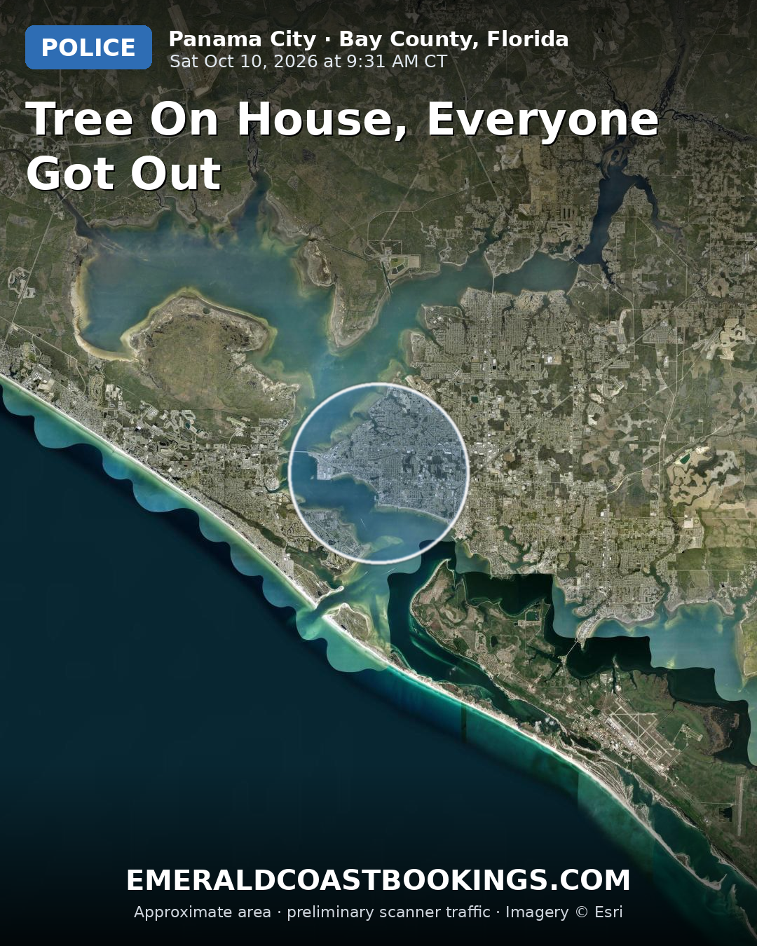 Map: TREE ON HOUSE, EVERYONE GOT OUT