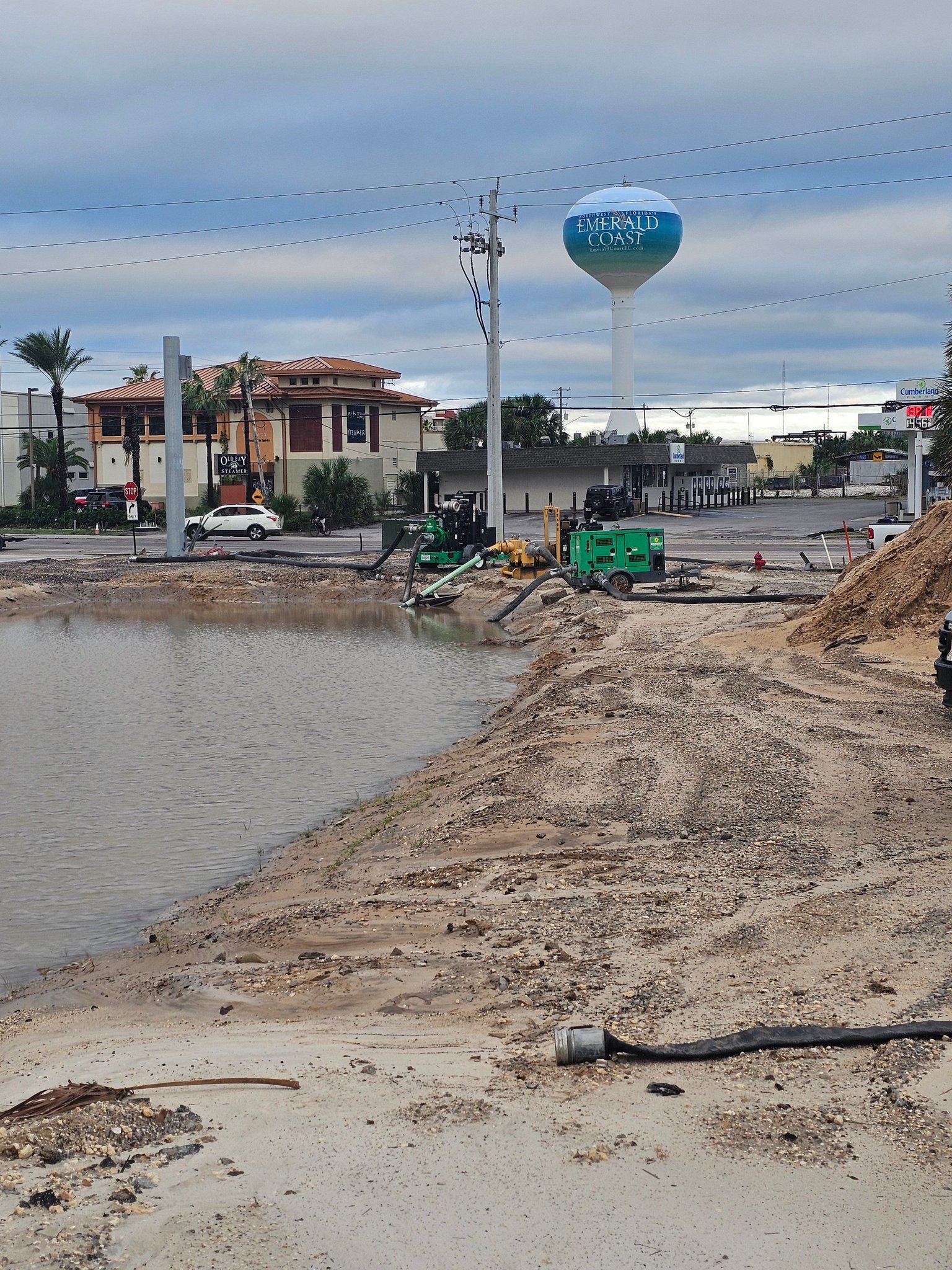 Hurricane Isaias damage and recovery in Bay County - Florida Department of Transportation photo