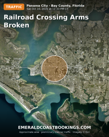 Map: Railroad Crossing Arms Broken