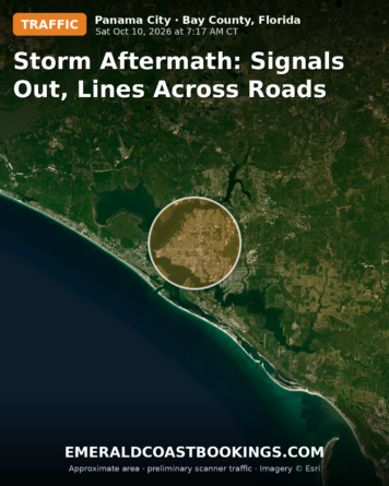 Map: Storm Aftermath: Signals Out, Lines Across Roads